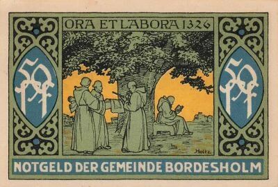 Deutschland 1 Mark - Bordesholm - 1921 - Notgeld