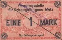 Deutschland 1 Mark - Metz - 1917