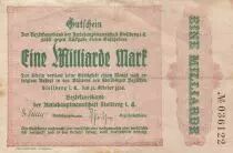 Deutschland 1 Milliarde Mark - State of Stollberg - 1923