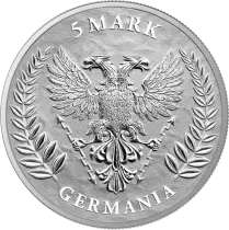 Deutschland 1 ONCE SILVER GERMANIA 2024 BULLION - 5 MARKS