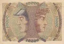 Deutschland 10 000 Mark - City of Manheim - Serial X - 1923