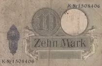 Deutschland 10 Mark - Women - Coat of arms - 1906 - P.9b