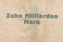 Deutschland 10 milliarden Mark - City of Passau - Number 23333 - 1923