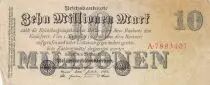 Deutschland 10 millionen mark - Reichsbanknote - Serial A - 1923