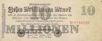Deutschland 10 millionen mark - Reichsbanknote - Serial D - 1923
