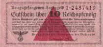 Deutschland 10 Reichespfenning - Camp de Prisonniers - 1940 - Serial 1