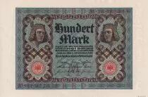 Deutschland 100 Mark - Bamberg horseman - 1920 - Serial M - P.UNC - P.69b