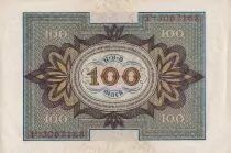 Deutschland 100 Mark - Bamberg horseman - 1920 - Serial P - XF+ - P.69b