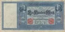Deutschland 100 Mark - Mercure et C&eacute;r&egrave;s - 21-04-1910 - Serial D