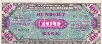 Deutschland 100 Mark - Soviet print - 1944 - without F - 8 digit - P.197d