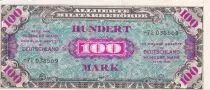 Deutschland 100 Mark - Soviet print - 1944 - without F - 8 digit - P.197d