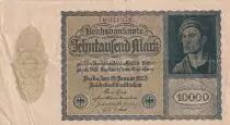 Deutschland 10000 mark - Portrait by Albrecht D&uuml;rer - Reichsbanknote - Serial m - 1922