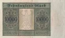 Deutschland 10000 Mark - Portrait of man by Durer - 1922 - Serial H letter K