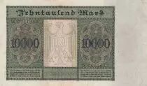 Deutschland 10000 Mark - Portrait of man by Durer - 1922 - Serial W letter E