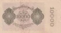 Deutschland 10000 Mark Portrait of man by Durer - 1922 - Serial 21N.