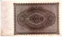 Deutschland 100000 Mark Gisze - 1923 - XF - P.83c