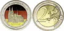 Deutschland 2 Euros - Cologne Cathedral - Colorised - A Berlin - 2011