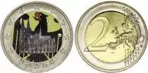 Deutschland 2 Euros - Cologne Cathedral - Colorised - J Hamburg - 2011