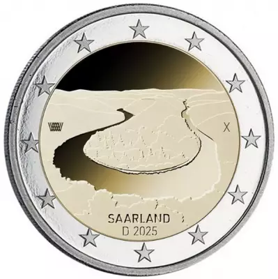 Deutschland 2 Euros Commemo. UNC - Mecklenburg-Western Pomerania - K�nigsstuhl (indifferent workshop)