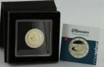 Deutschland 2 Euros Commemo. UNC - Saarland - Saar loop with Box Set Under Square Capsule