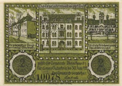 Deutschland 2 Mark - Bielschowitz - 1921 - Notgeld