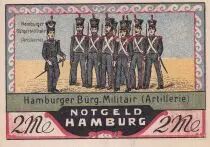 Deutschland 2 Mark - Hambourg - Notgeld - 1921