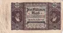 Deutschland 2 million Mark - 23/07/1923 - Serial 039572