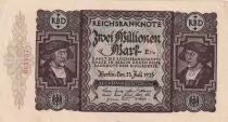 Deutschland 2 Millionen Mark  - 1923 - Serial 063957