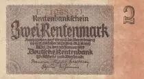 Deutschland 2 Rentenmark - 1937 - Serial E