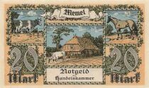 Deutschland 20 Mark - Memel - Notgeld - 22-02-1922 - P.6