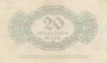 Deutschland 20 Millionen Mark - State of Dresden - Reihe D - 24-10-1923 - Number 50825