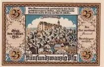Deutschland 25 Pfennig - Greiz - Notgeld - 1921