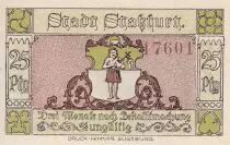 Deutschland 25 Pfennig - Stassfurt - Notgeld - 1921