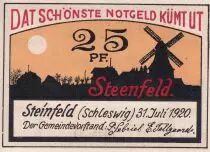 Deutschland 25 Pfennig - Steinfeld - Notgeld - 1921