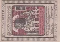 Deutschland 40 Pfennig - Stedesand - Notgeld - 1921