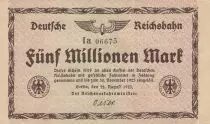 Deutschland 5 Millionen Mark  - 1923 - Serial Ia 06675