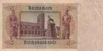 Deutschland 5 Reichsmark - Young man - 1942 - Letter E - P.186