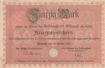 Deutschland 50 Mark - State of Eisenach - 1918