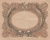Deutschland 50 Mark &laquo;Egg Note&raquo; - 1918 - VF
