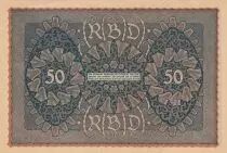 Deutschland 50 Mark Head of woman - 1919 - Reihe 3 - Various serial