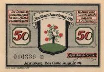 Deutschland 50 Pfennig - Annaburg - 1921 - Notgeld