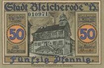 Deutschland 50 Pfennig - Bleicherode - 1921 - Notgeld