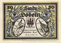 Deutschland 50 Pfennig - D&ouml;beln - 1921 - Notgeld
