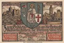 Deutschland 50 Pfennig - Eifenach - Notgeld - 31-05-1921 - AU