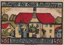 Deutschland 50 Pfennig - Rastenberg - Notgeld - 1921