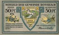 Deutschland 50 Pfennig - Rossbach - Notgeld