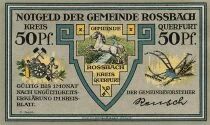 Deutschland 50 Pfennig - Rossbach - Notgeld