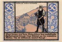 Deutschland 50 Pfennig - Rudolstadt - Notgeld - 1921