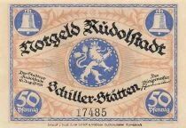 Deutschland 50 Pfennig - Rudolstadt - Notgeld - 1921