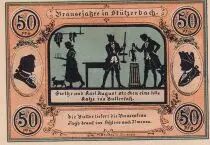 Deutschland 50 Pfennig - St&uuml;tzerbach - Notgeld - 1921